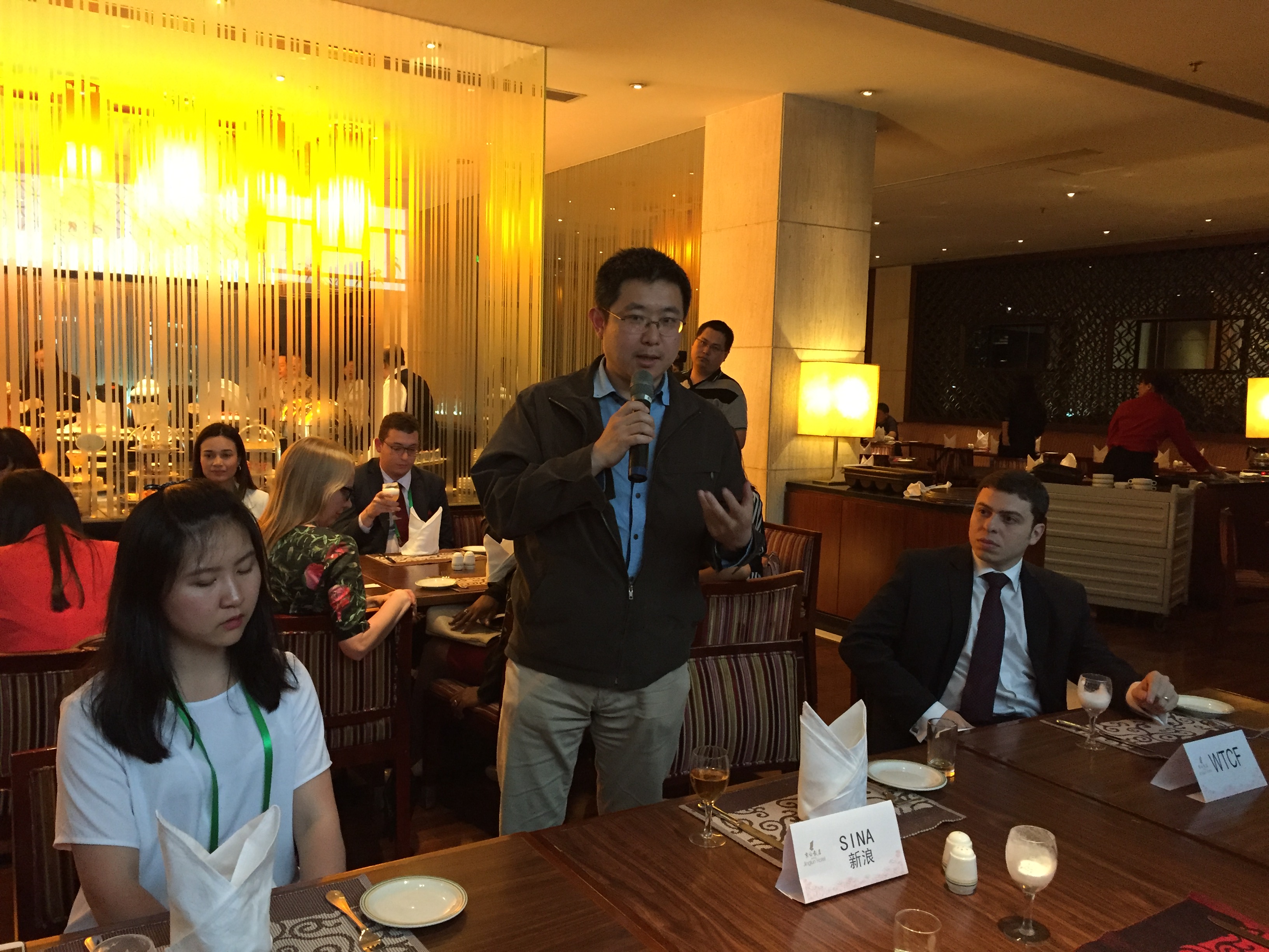 新浪旅游频道主编杨锦潮发言