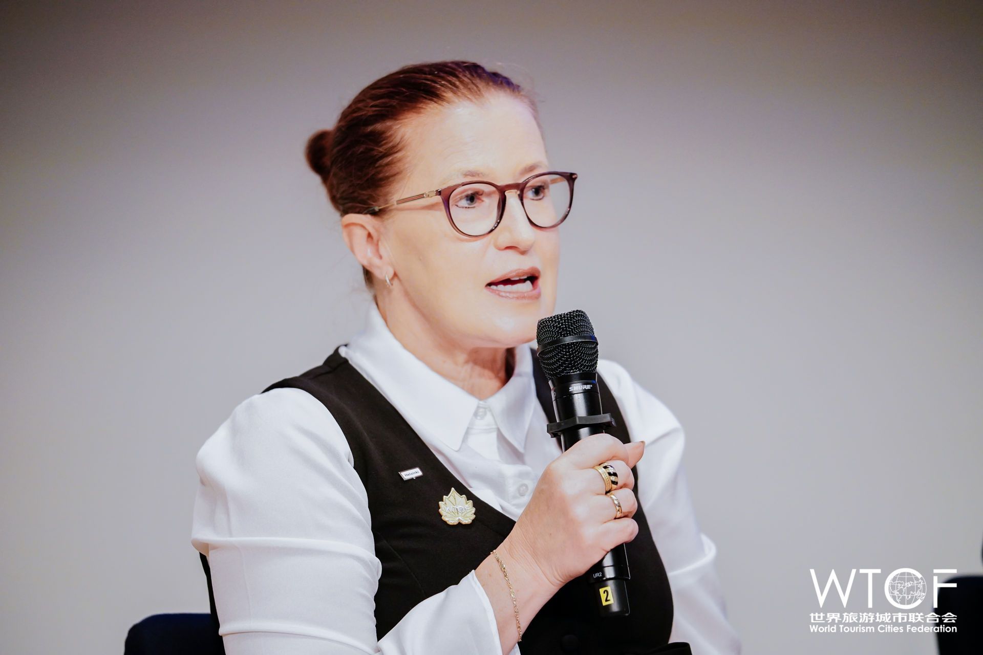 赫尔辛基市副市长皮娅·帕卡里宁女士