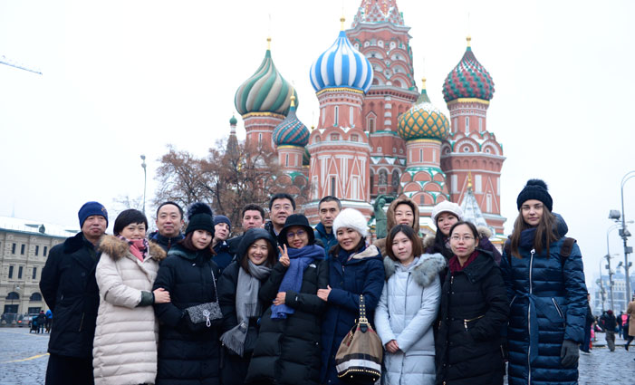 联合会受邀组织机构会员和旅行商赴莫斯科考察